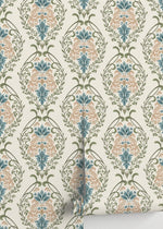 Elegant Floral Symphony Wallpaper - D220 - WallTrend