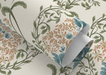 Elegant Floral Symphony Wallpaper - D220 - WallTrend