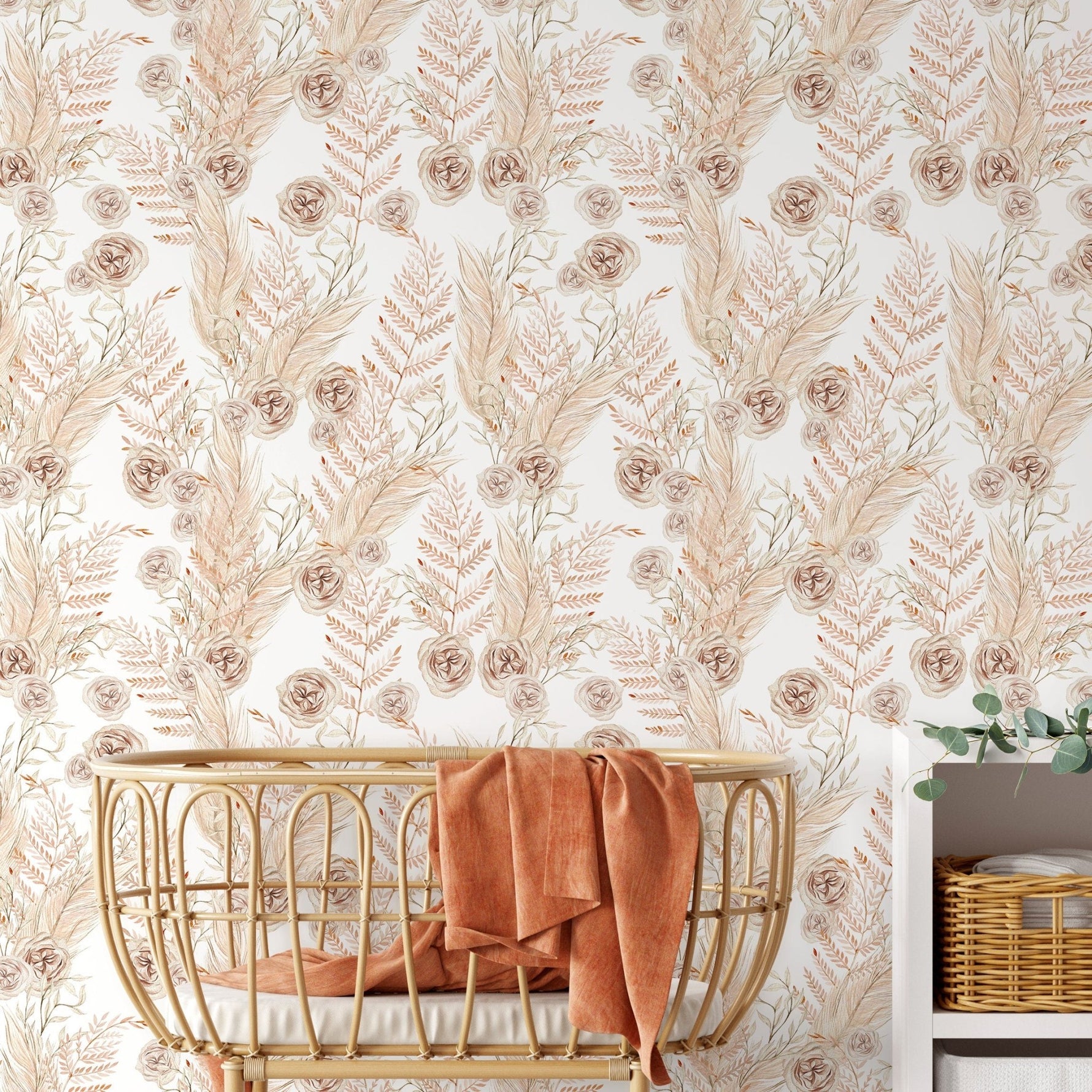 Elegant Florals Wallpaper - C788 - WallTrend