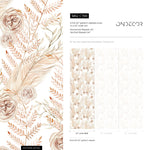 Elegant Florals Wallpaper - C788 - WallTrend