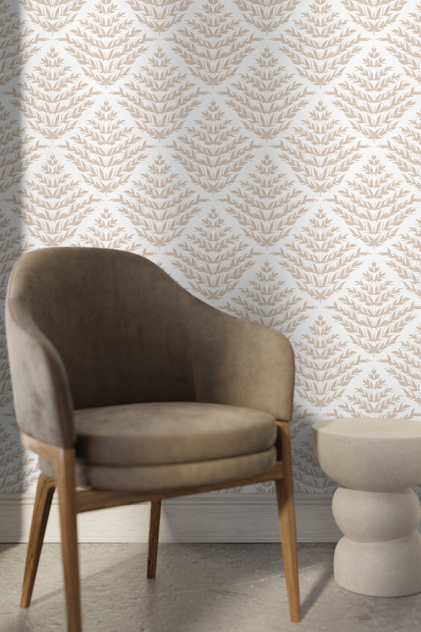 Elegant Foliage Wallpaper - C855 - WallTrend
