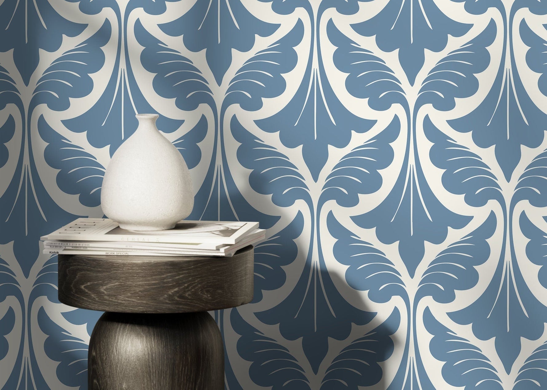 Elegant Foliage Wallpaper - D189 - WallTrend