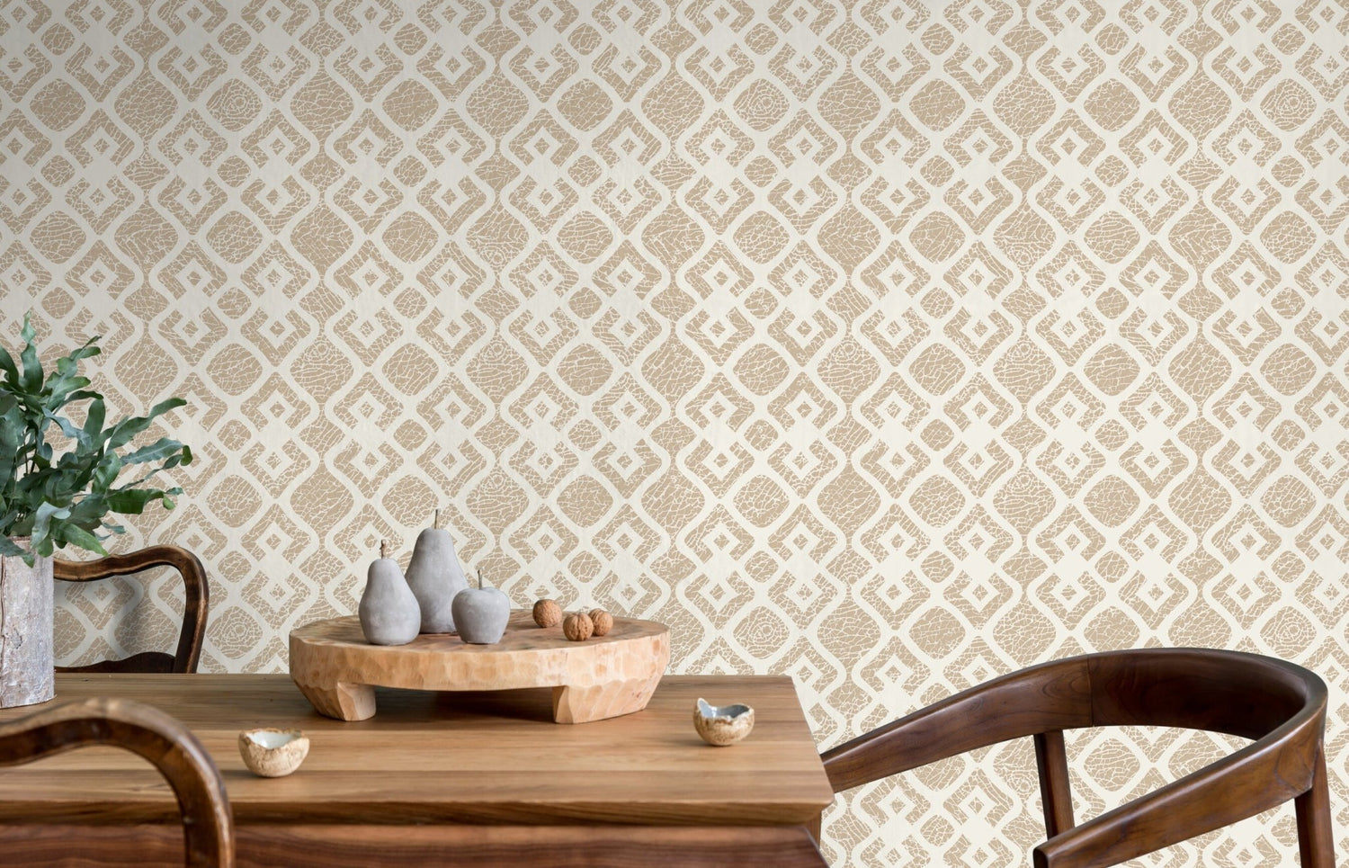 Elegant Geometric Pattern Wallpaper - C491 - WallTrend