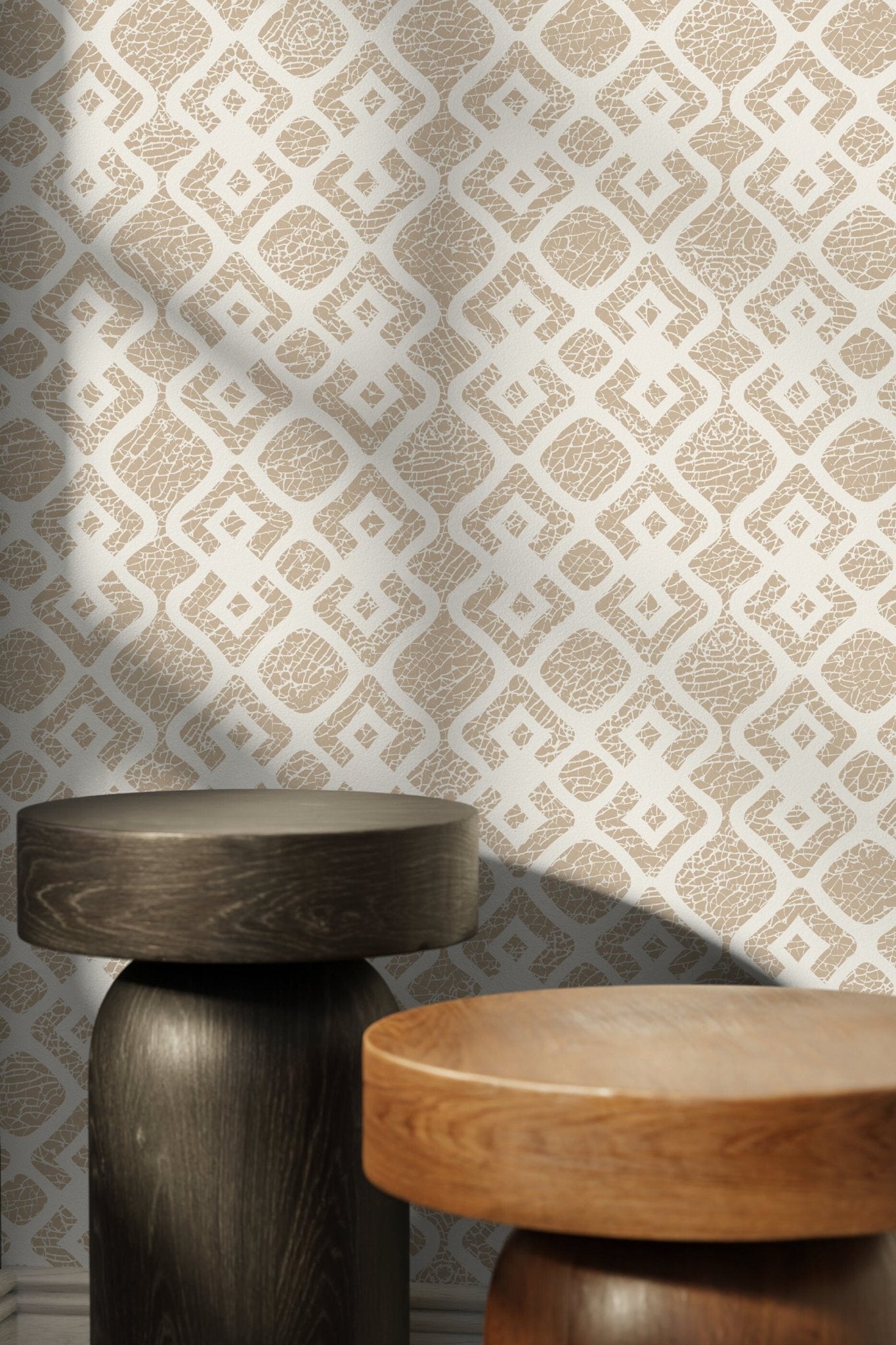 Elegant Geometric Pattern Wallpaper - C491 - WallTrend