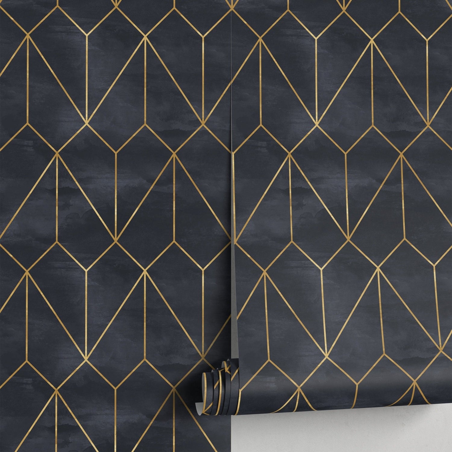 Elegant Geometric Wallpaper - A540 - WallTrend