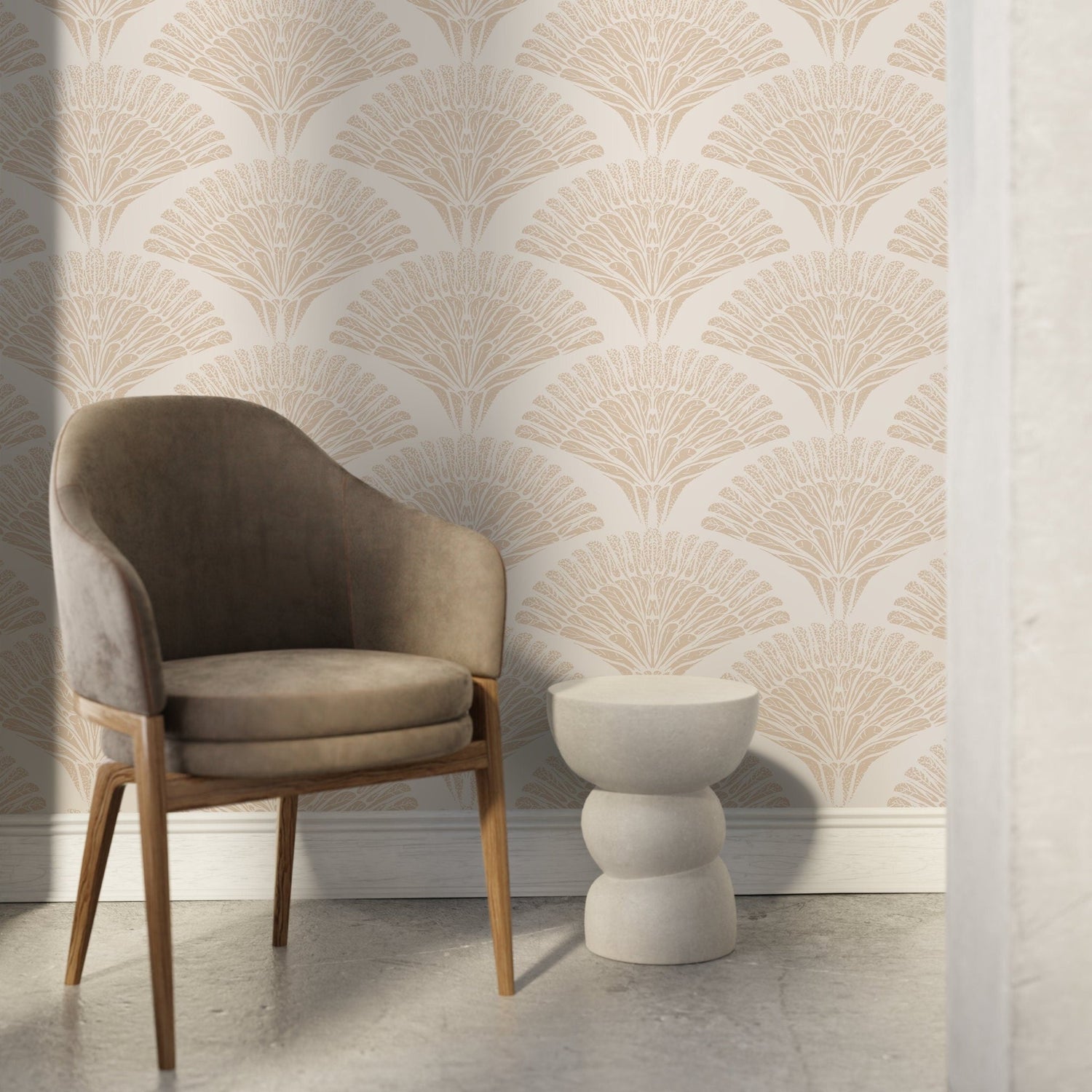Elegant Ginkgo Wallpaper - C545 - WallTrend