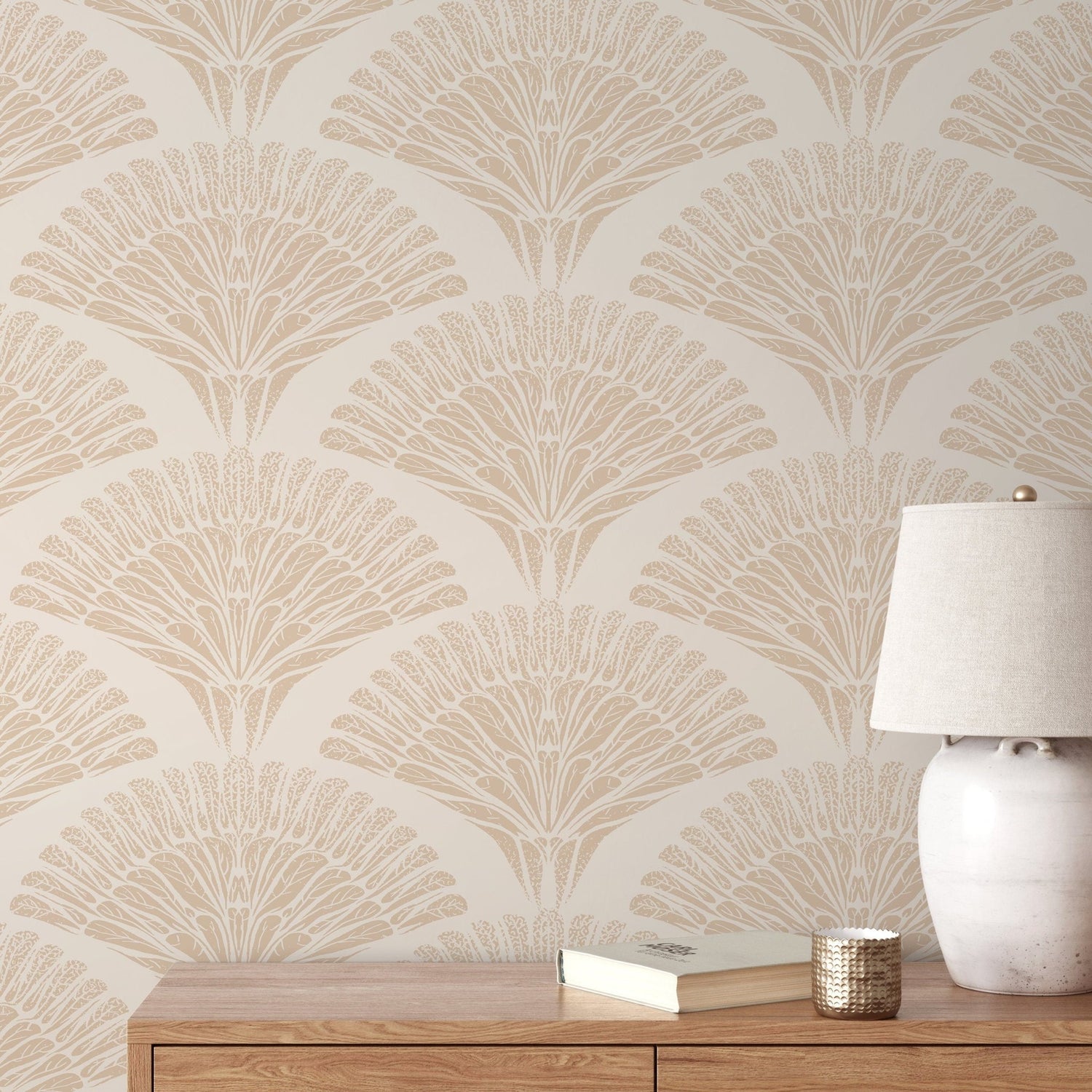 Elegant Ginkgo Wallpaper - C545 - WallTrend