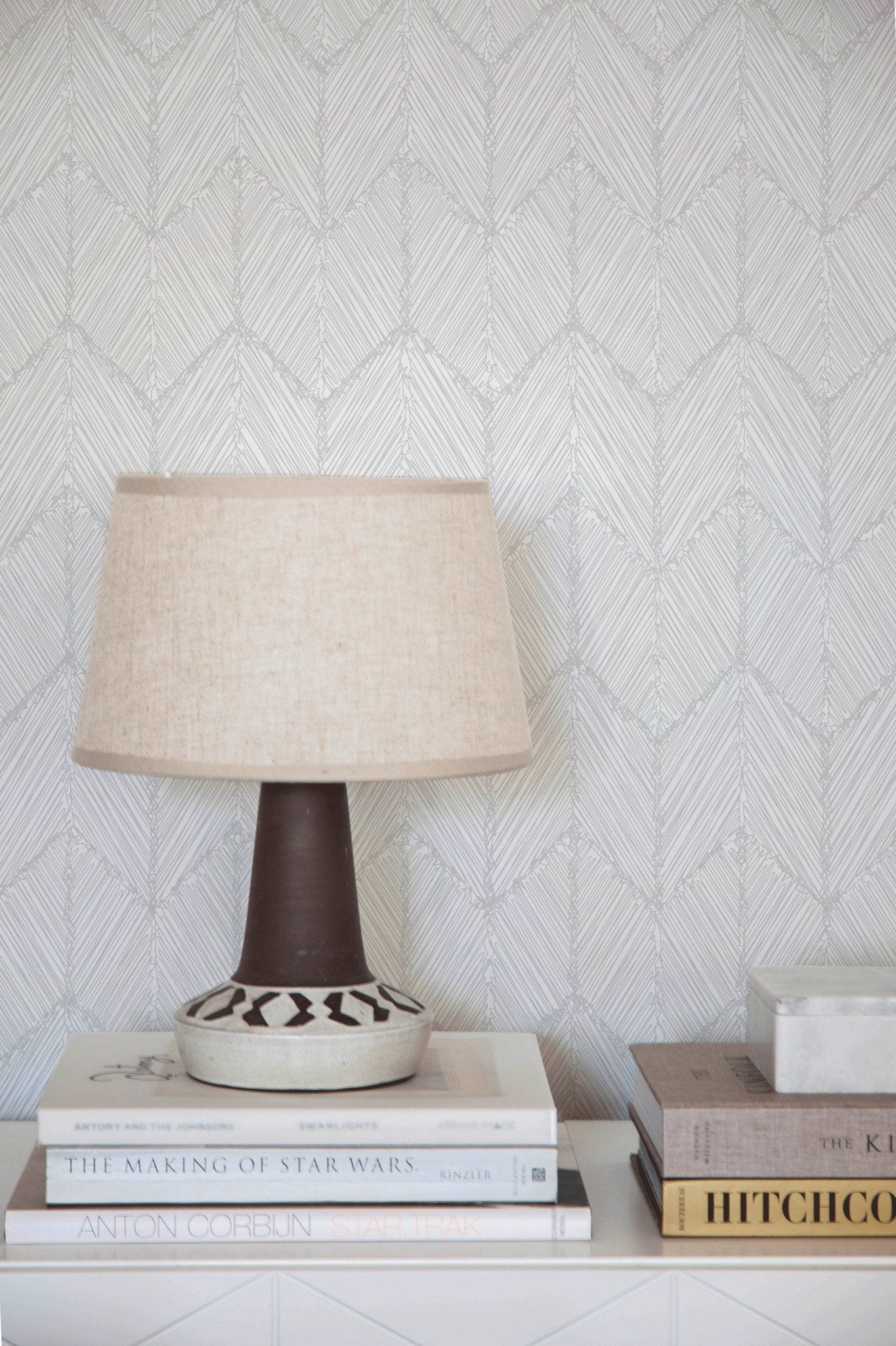 Elegant Herringbone Wallpaper - B797 - WallTrend