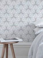 Elegant Leaf Pattern Wallpaper - B823 - WallTrend
