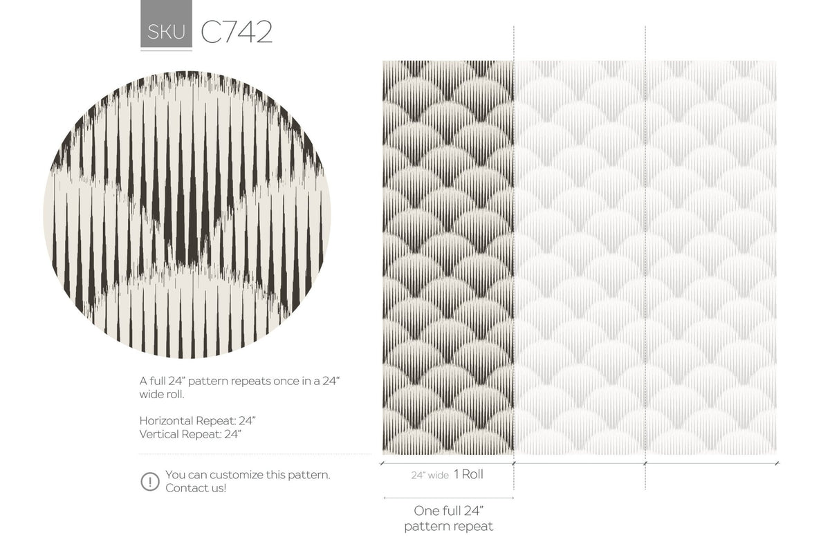 Elegant Neutral Arch Wallpaper - C742 - WallTrend