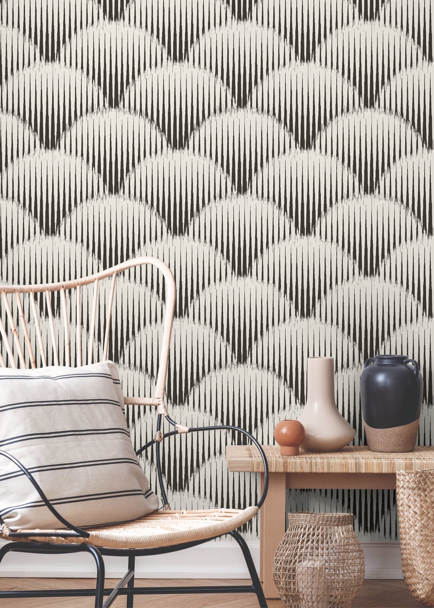 Elegant Neutral Arch Wallpaper - C742 - WallTrend