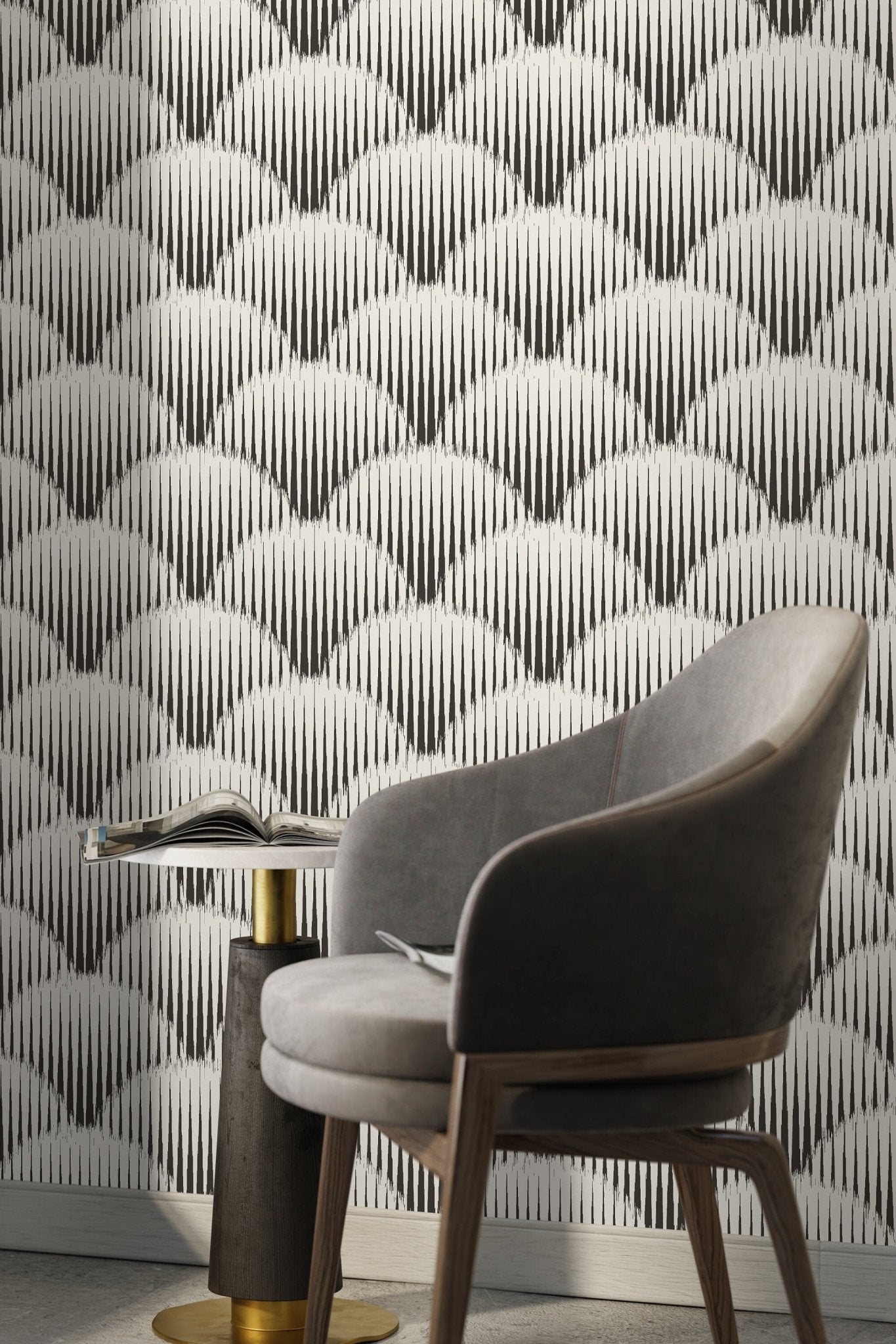 Elegant Neutral Arch Wallpaper - C742 - WallTrend