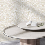 Elegant Paisley Medallion Wallpaper - C368 - WallTrend