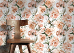 Elegant Peach Blossoms Wallpaper - D530 - WallTrend