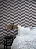 Elegant Striped Wallpaper - B342 - WallTrend