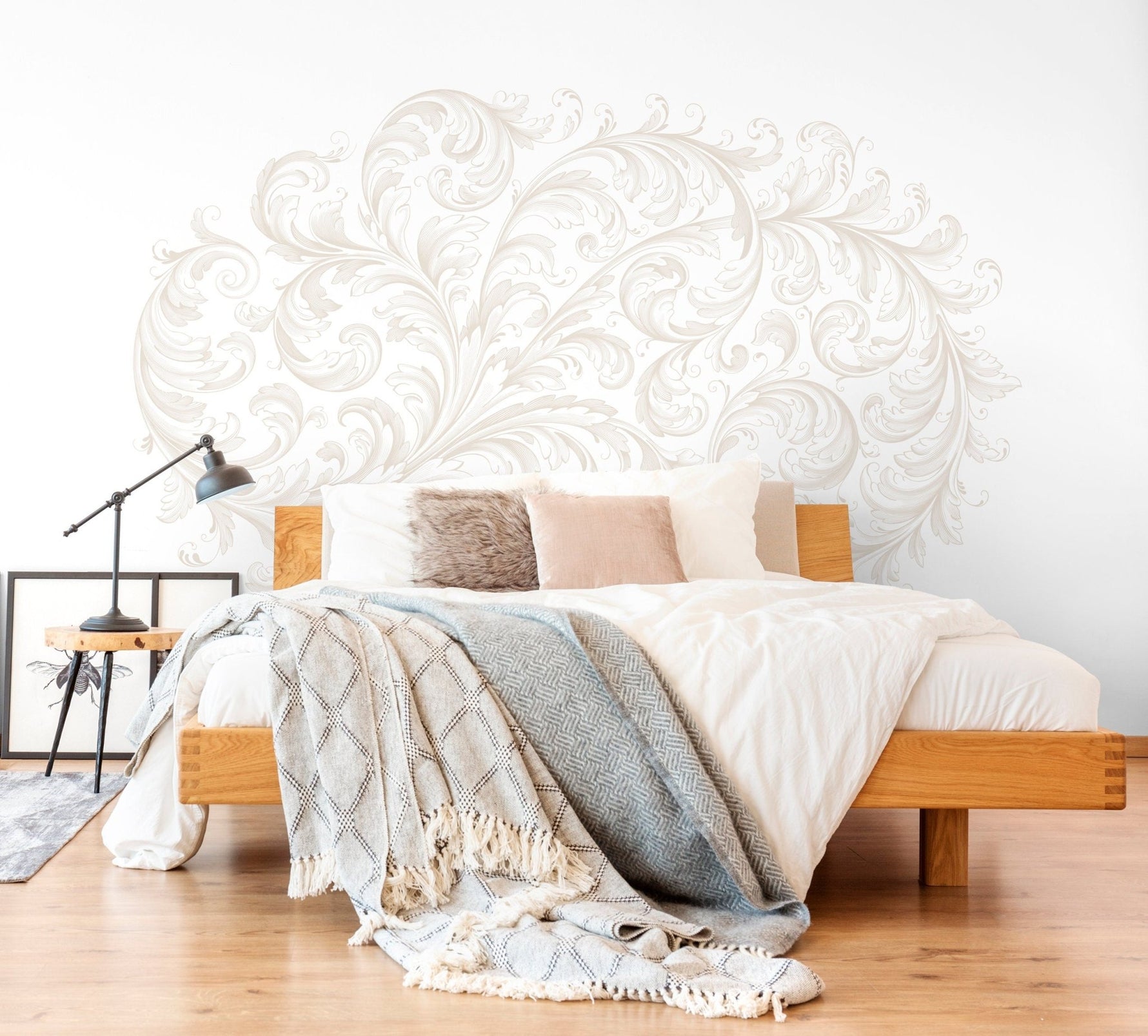 Elegant Swirls Wallpaper - C209 - WallTrend