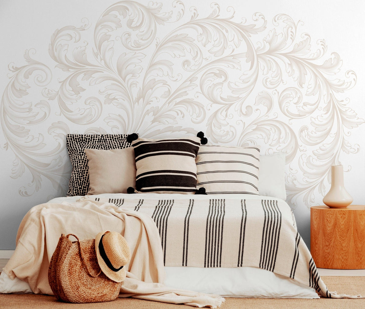 Elegant Swirls Wallpaper - C209 - WallTrend