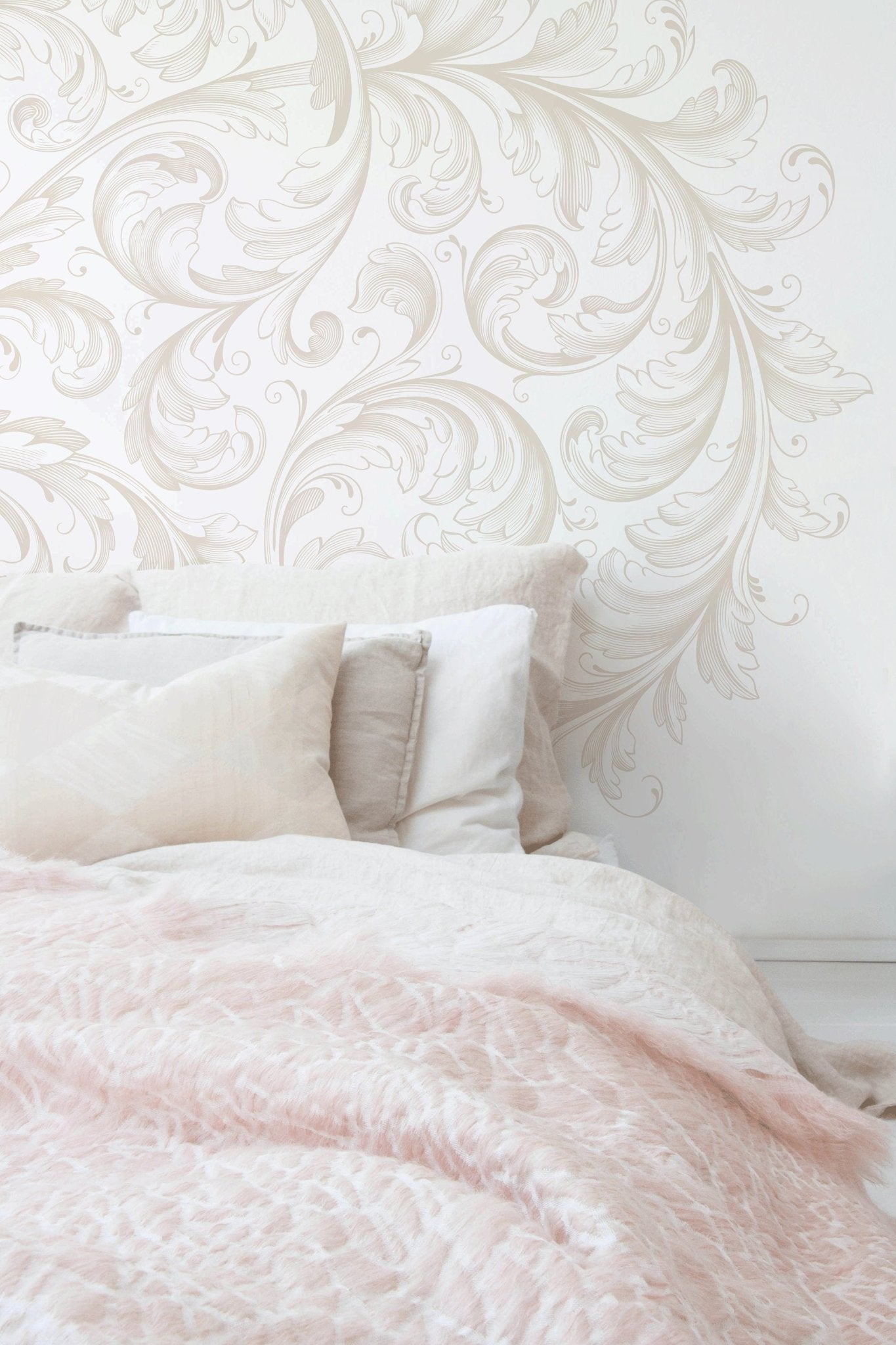 Elegant Swirls Wallpaper - C209 - WallTrend