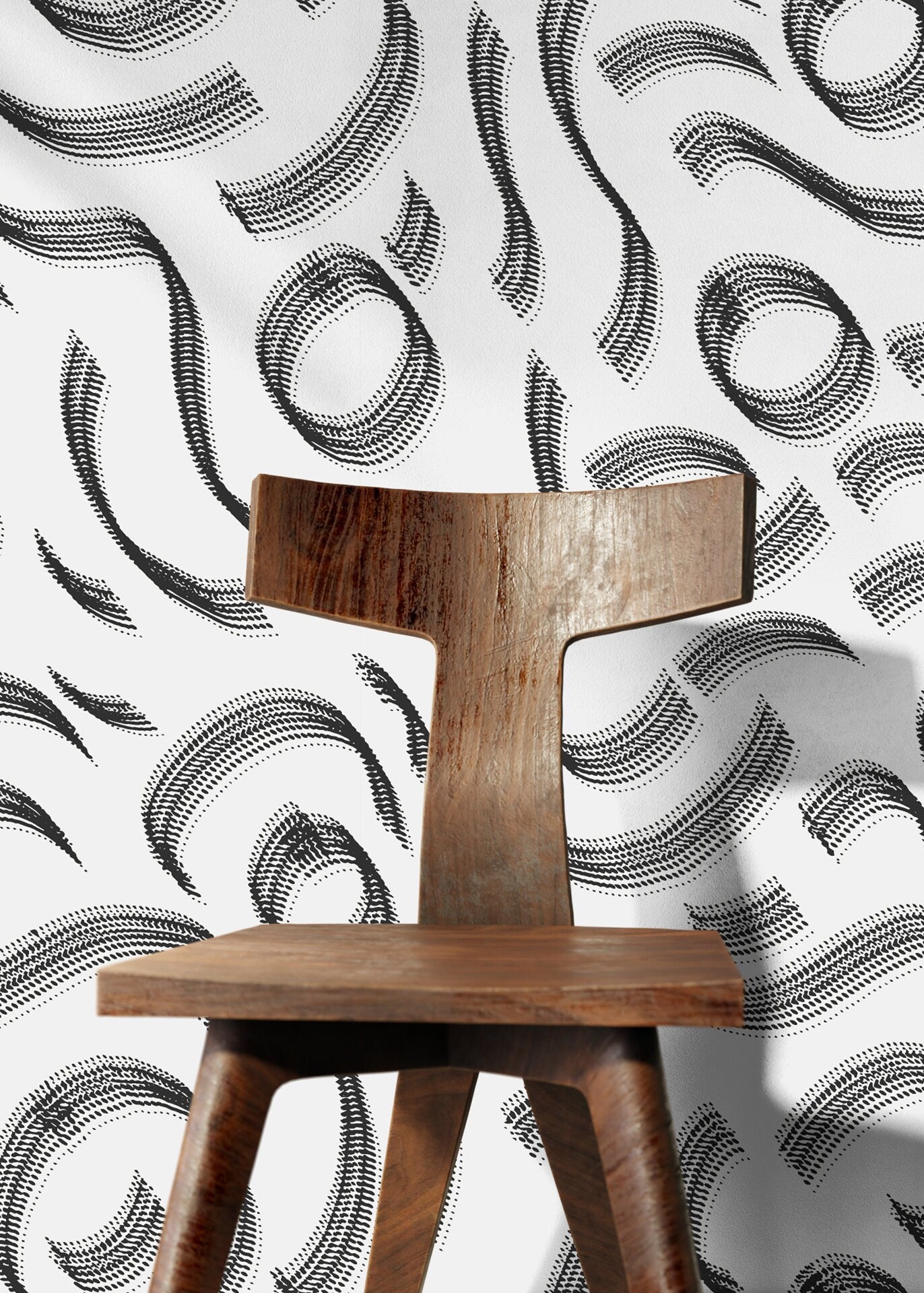 Elegant Swirls Wallpaper - C527 - WallTrend