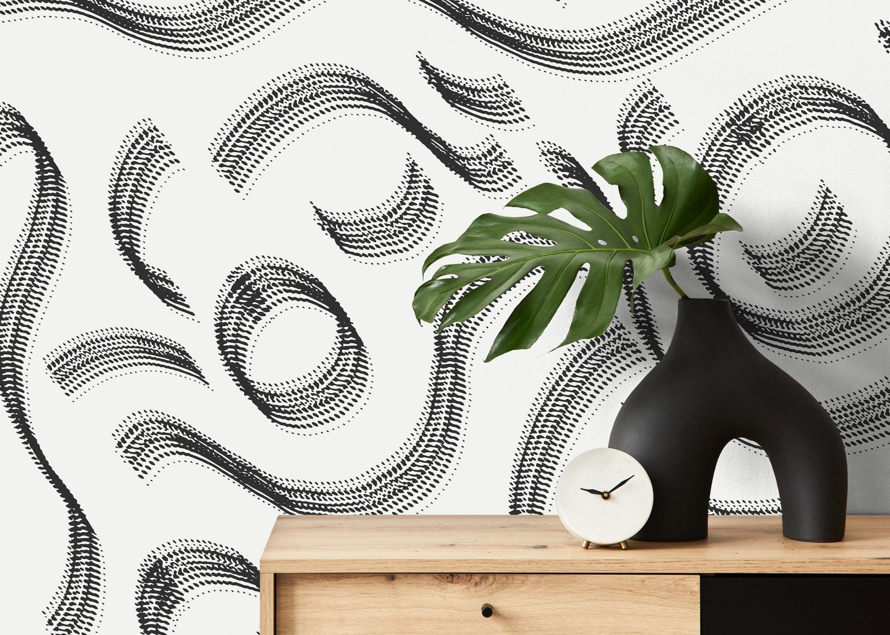 Elegant Swirls Wallpaper - C527 - WallTrend