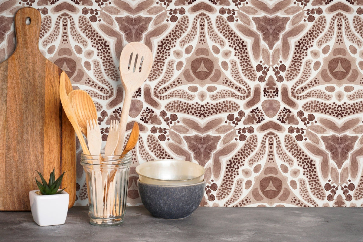 Elegant Symmetry Wallpaper - X042 - WallTrend