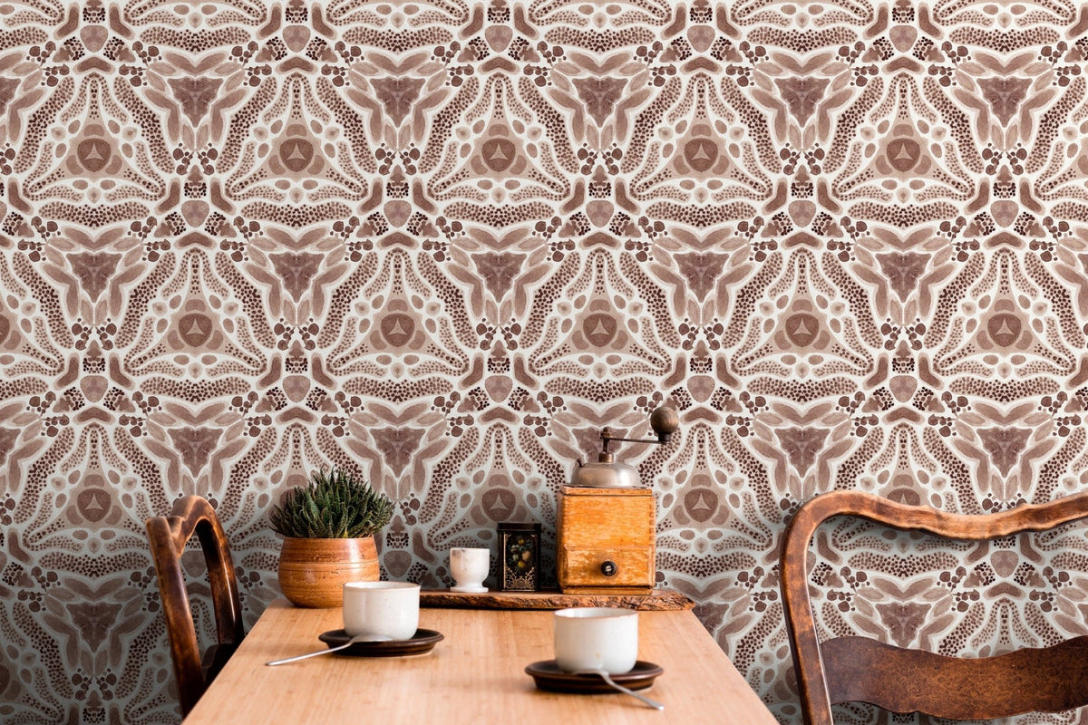 Elegant Symmetry Wallpaper - X042 - WallTrend
