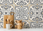 Elegant Victorian Floral Wallpaper - D164 - WallTrend