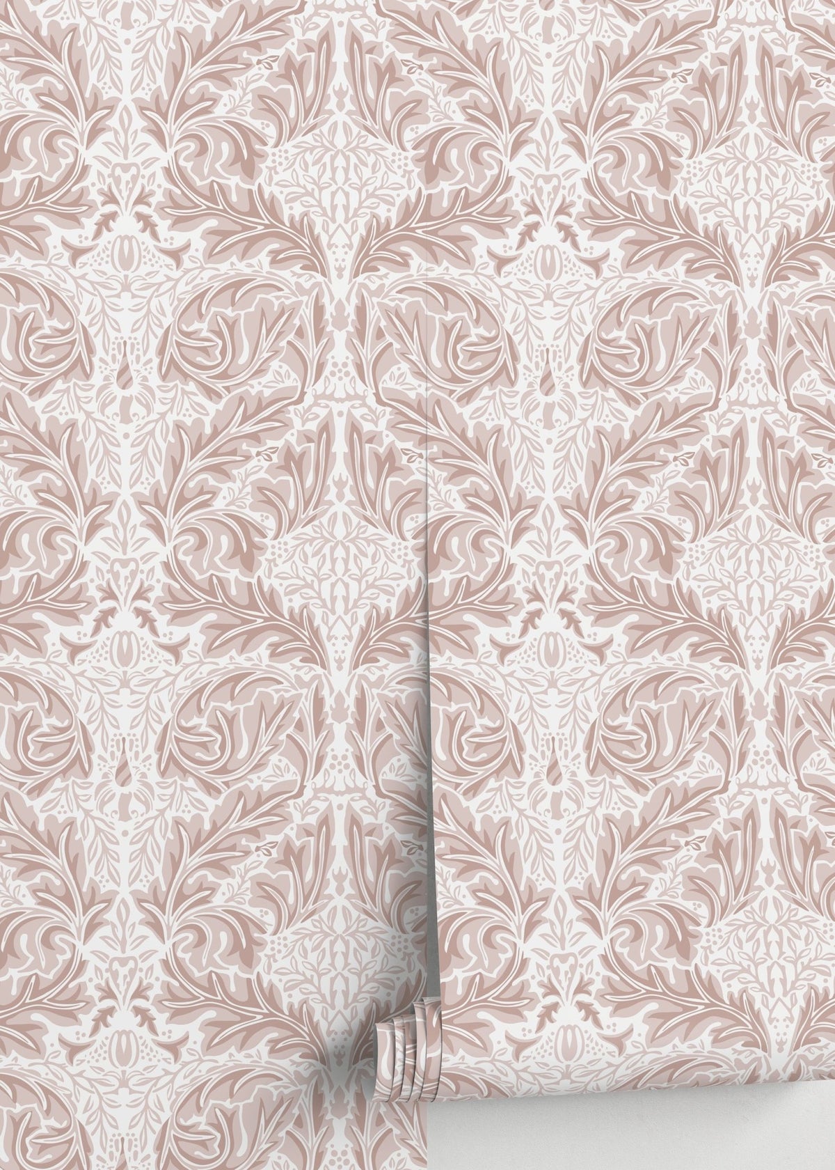 Elegant Victorian Floral Wallpaper - D267 - WallTrend