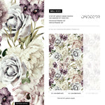 Elegant Vintage Floral Wallpaper - B185 - WallTrend