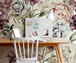 Elegant Vintage Floral Wallpaper - B185 - WallTrend