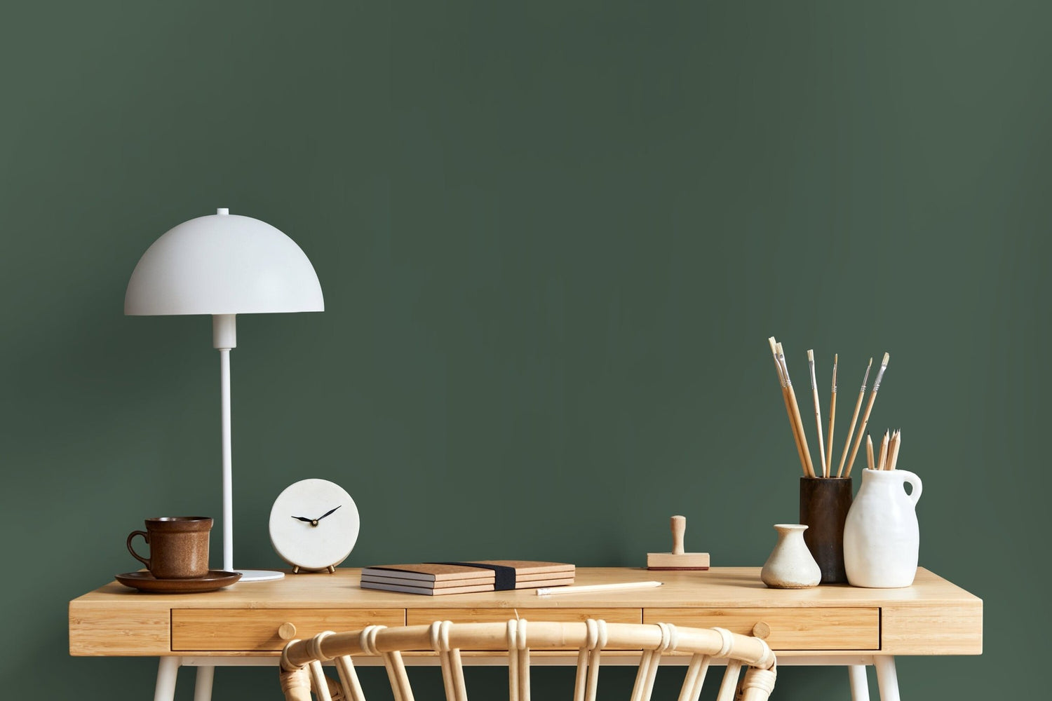 Emerald Geometry Wallpaper - D434 - WallTrend