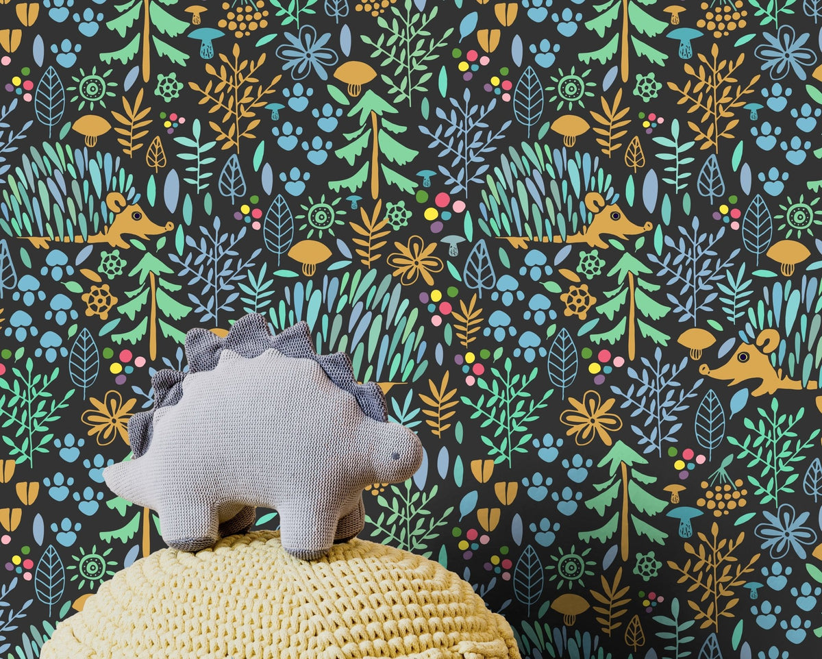 Enchanted Forest Friends Wallpaper - C044 - WallTrend