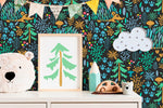 Enchanted Forest Friends Wallpaper - C044 - WallTrend