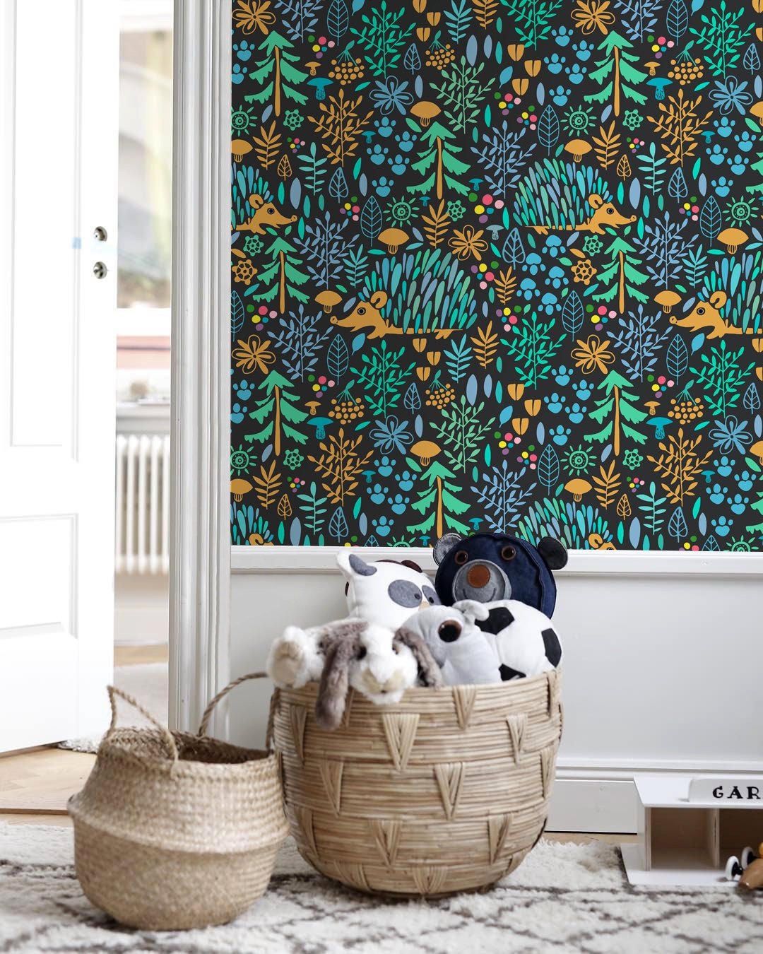 Enchanted Forest Friends Wallpaper - C044 - WallTrend