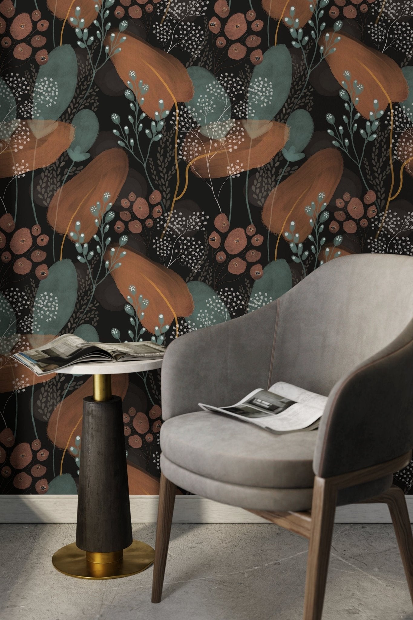 Ethereal Botanicals Wallpaper - X165 - WallTrend