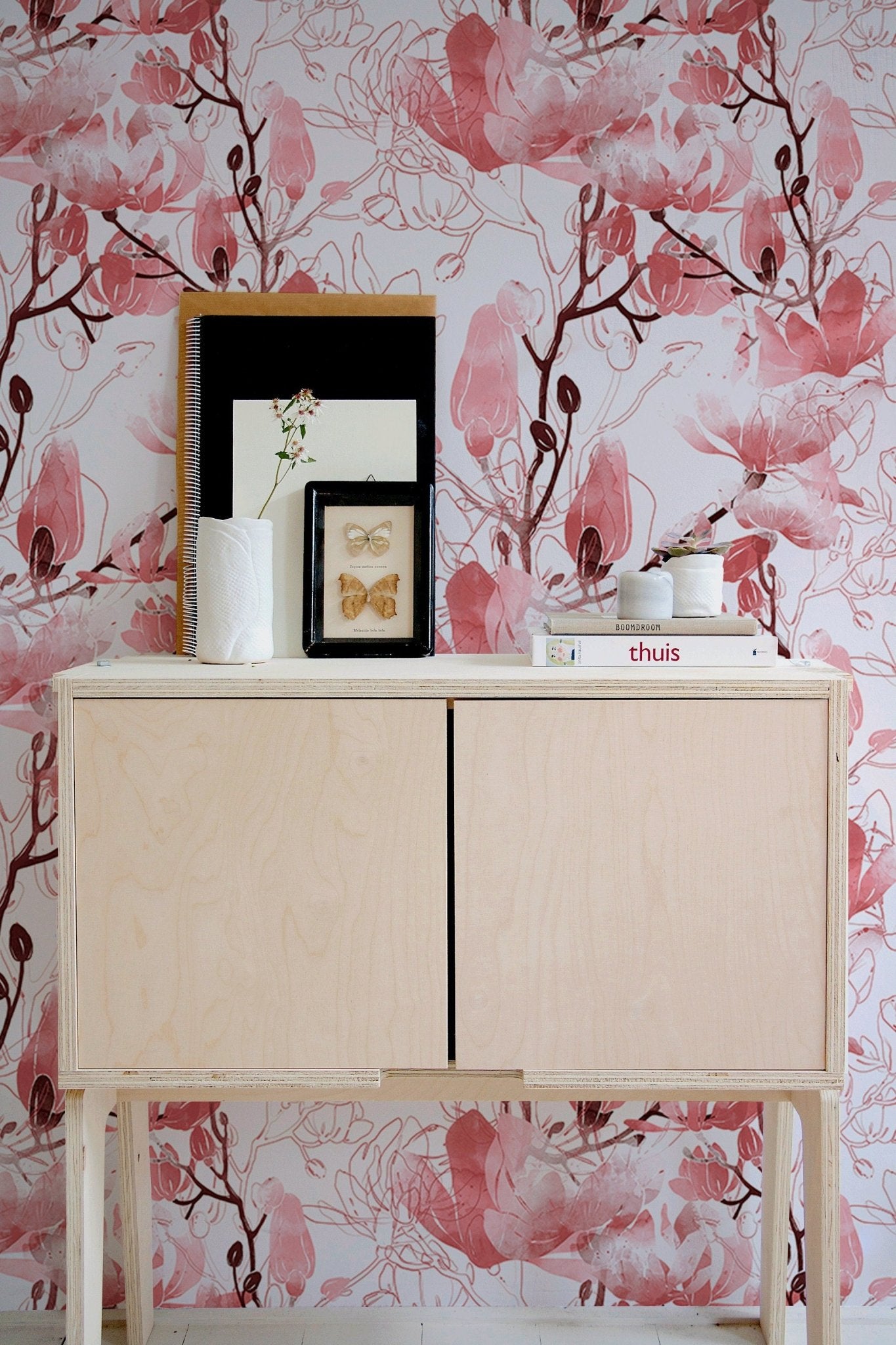Ethereal Floral Elegance Wallpaper - B047 - WallTrend