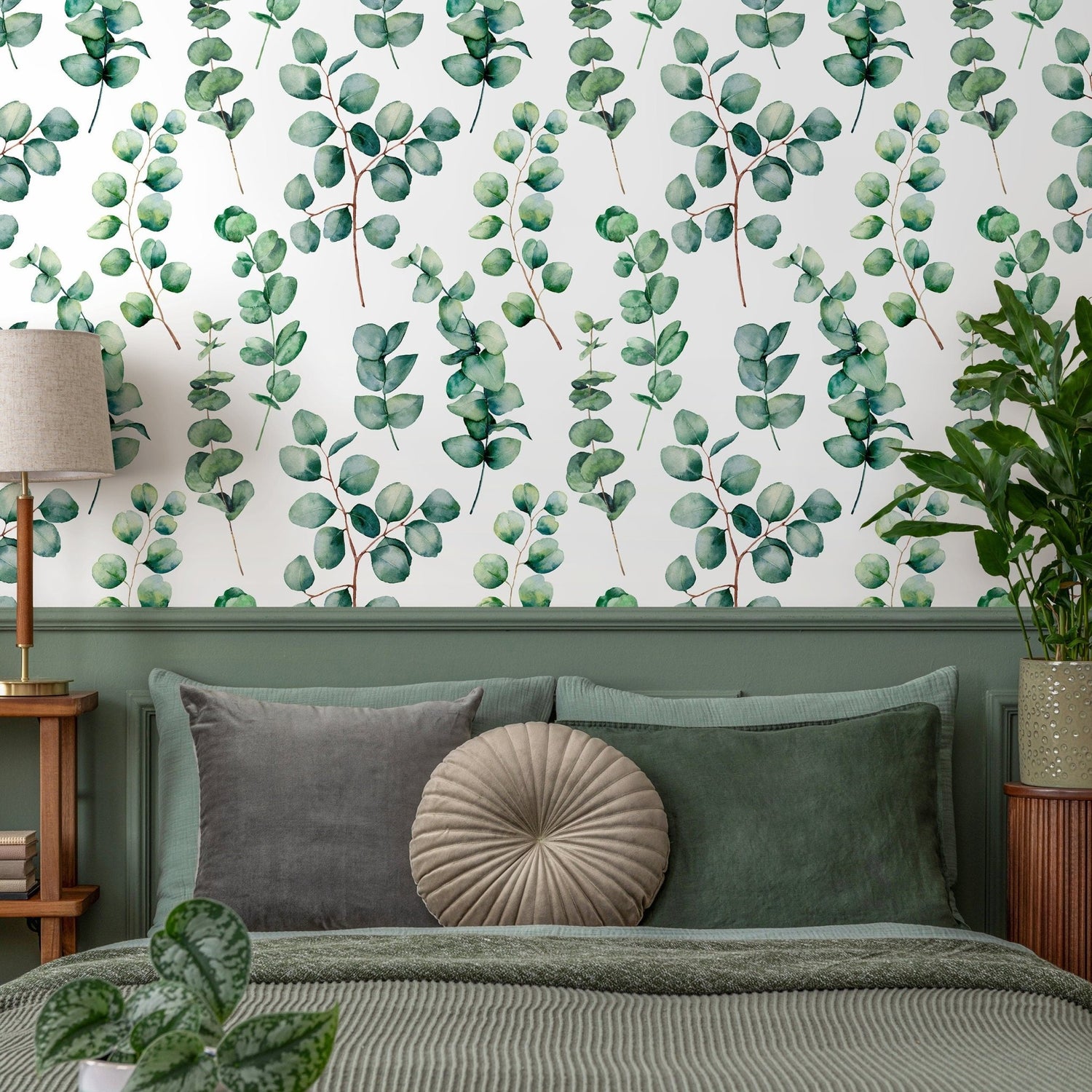 Eucalyptus Serenity Wallpaper - A710 - WallTrend