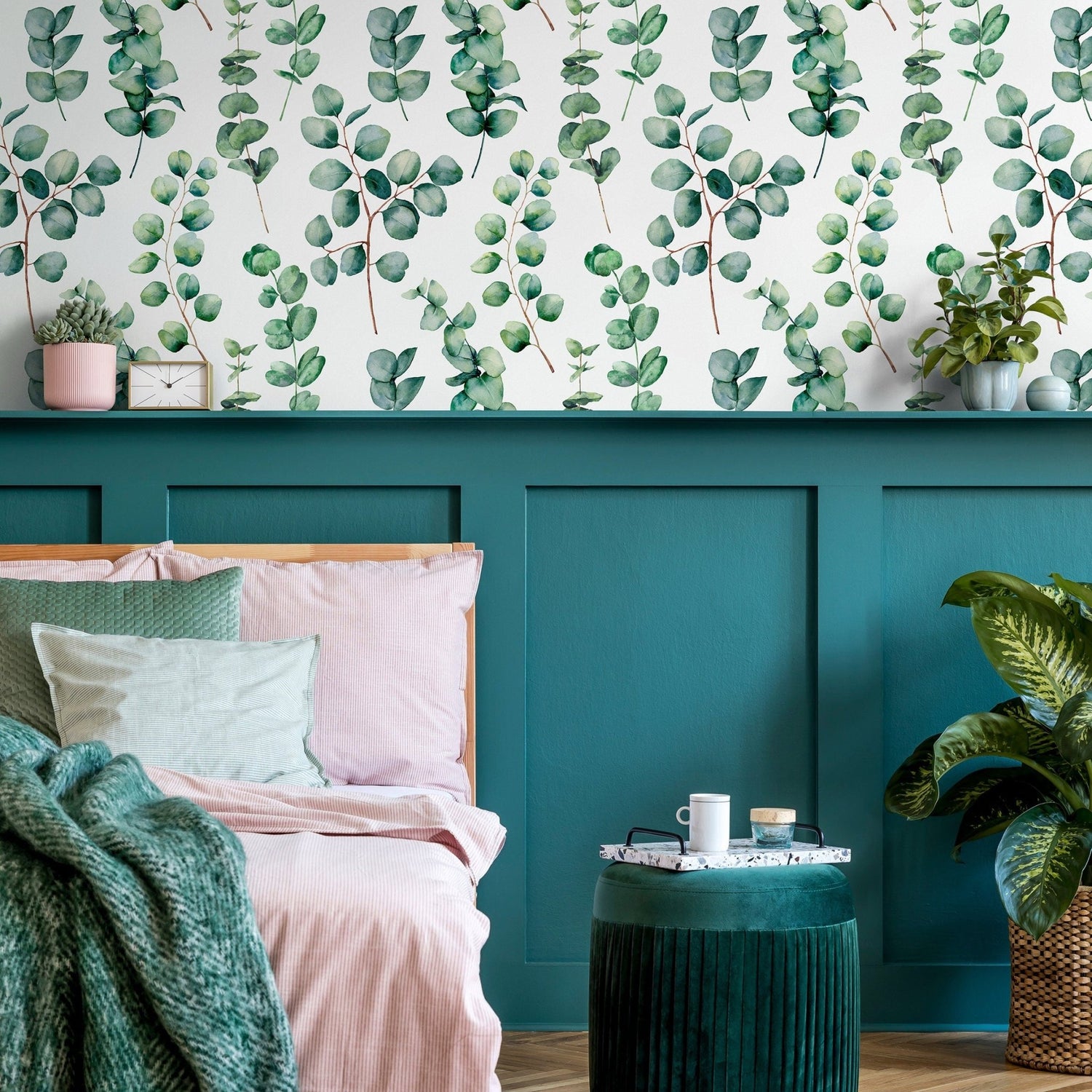 Eucalyptus Serenity Wallpaper - A710 - WallTrend