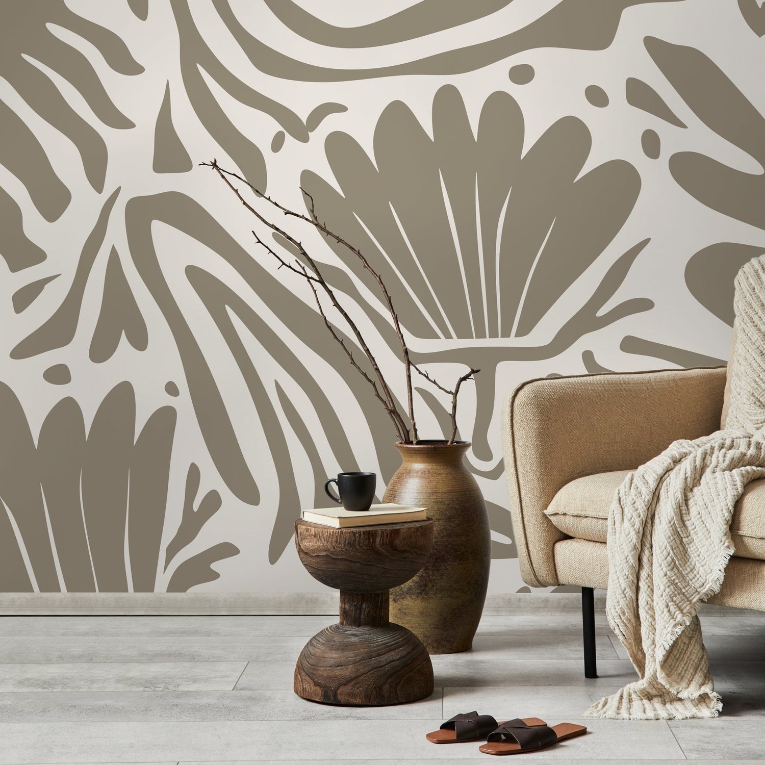 Exotic Foliage Wallpaper - D663 - WallTrend