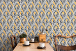 Feather Herringbone Wallpaper - D016 - WallTrend