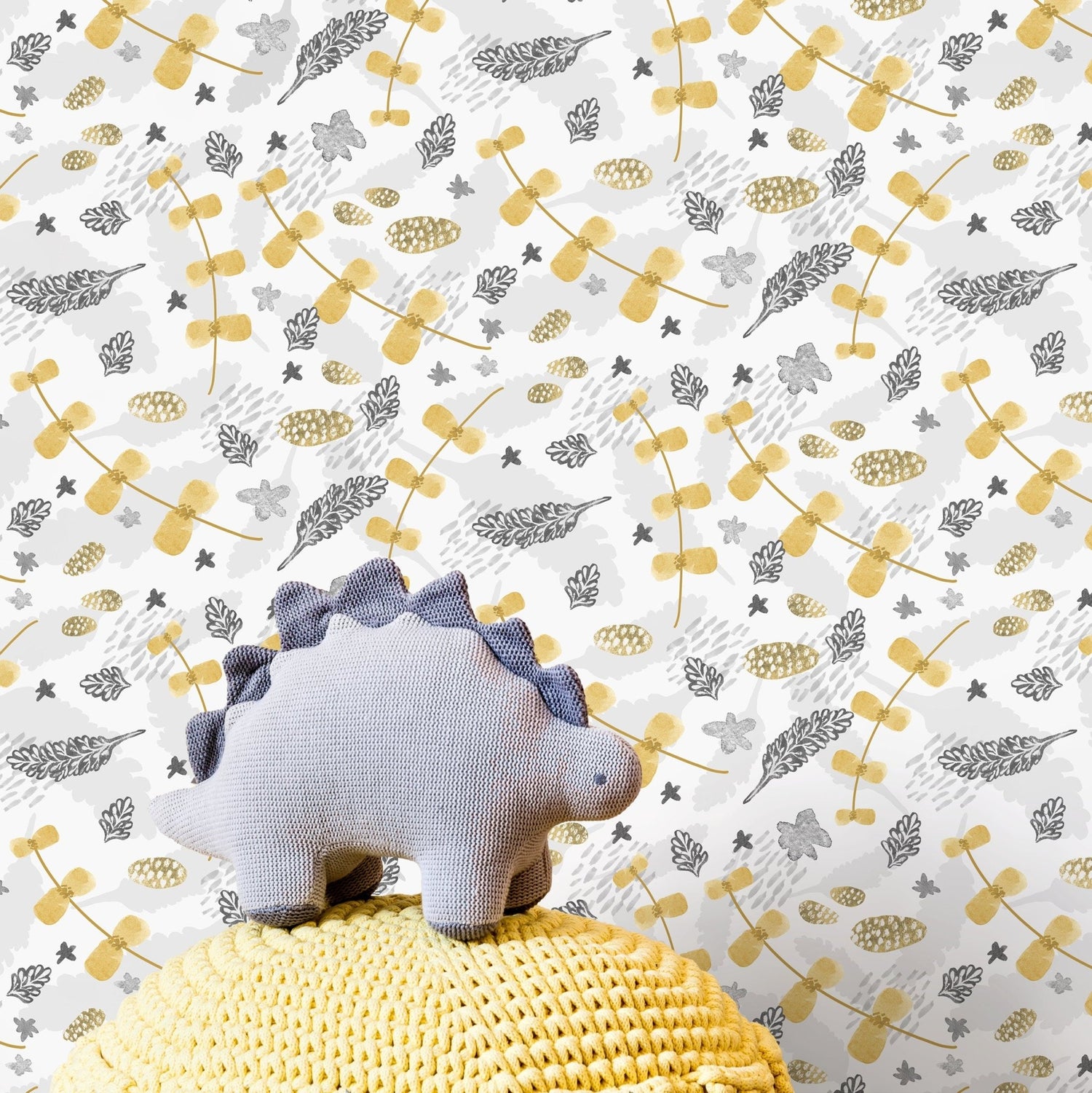 Festive Nature Garland Wallpaper - X001 - WallTrend