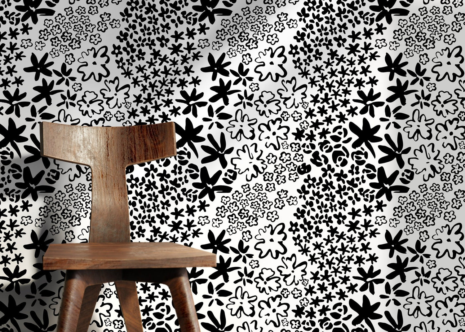Floral Abundance Wallpaper - D165 - WallTrend