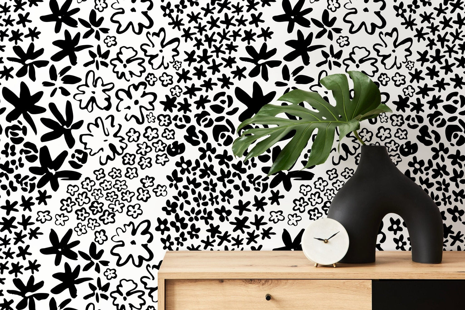 Floral Abundance Wallpaper - D165 - WallTrend
