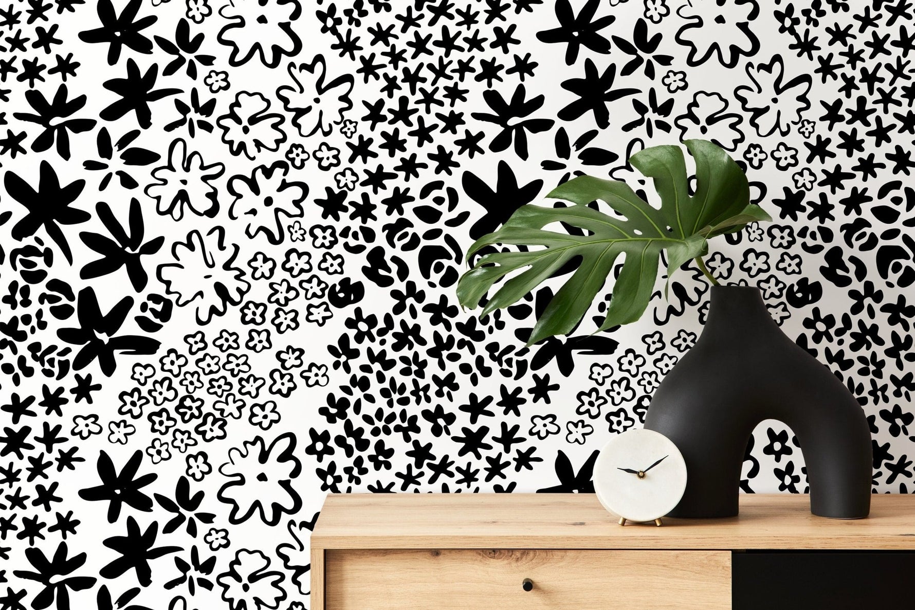 Floral Abundance Wallpaper - D165 - WallTrend