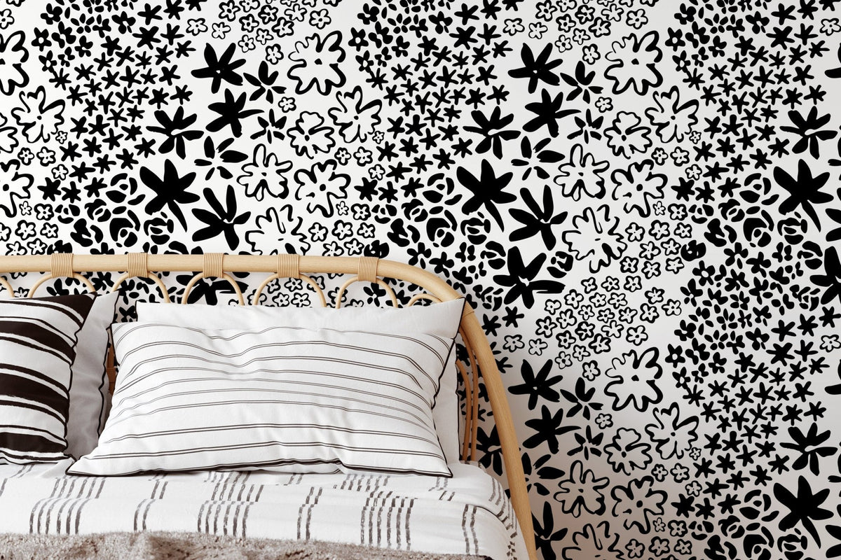 Floral Abundance Wallpaper - D165 - WallTrend