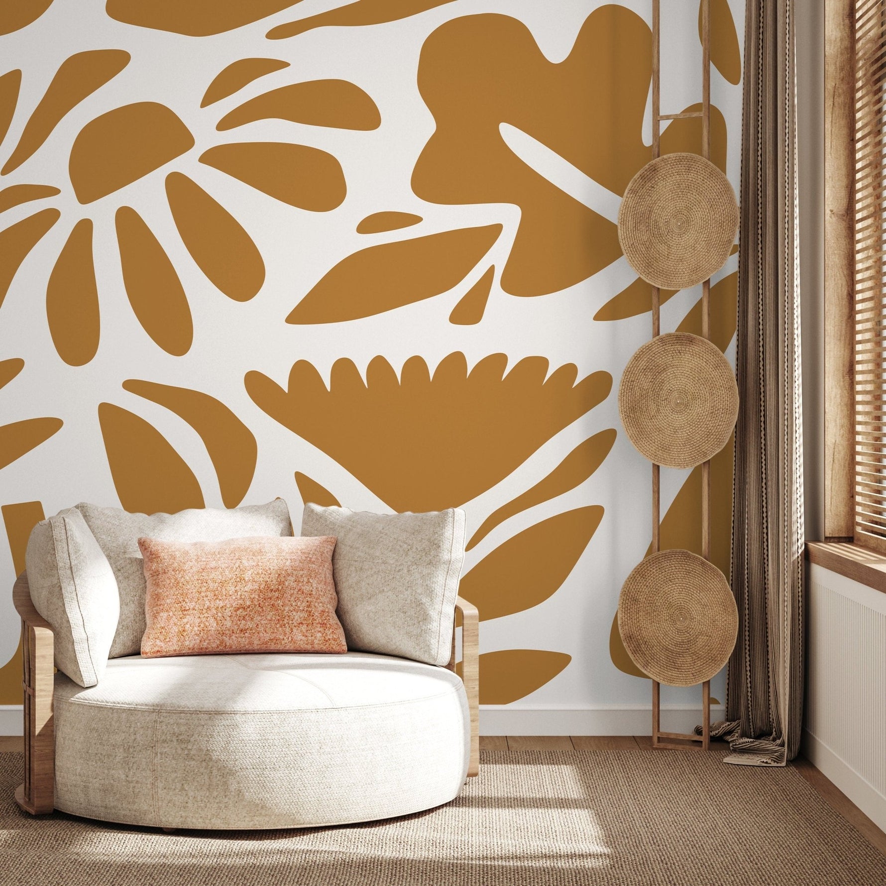 Floral Abundance Wallpaper - D670 - WallTrend