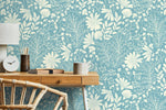 Floral and Botanical Serenity Wallpaper - D131 - WallTrend