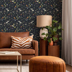 Floral and Fauna Illustration Wallpaper - A917 - WallTrend