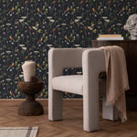 Floral and Fauna Illustration Wallpaper - A917 - WallTrend