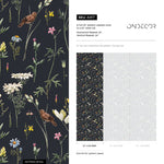 Floral and Fauna Illustration Wallpaper - A917 - WallTrend